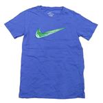 Modré tričko s logem Nike 