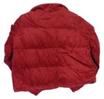 Červená manšestrobá zateplená crop bunda zn. M&Co.