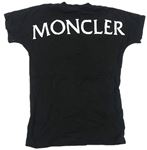 Černé tričko s logem zn. Moncler