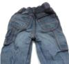 Modré riflové kalhoty zn.Early Days;vel. 6-12 měs