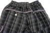 Černé kostkované 3/4 kalhoty s kapsou zn. St. Bernard