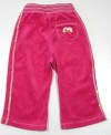 Růžové sametové kalhoty s Minií a flitry zn.Disney