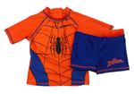 2set červeno-modré UV tričko se Spidermanem+ nohavičkové plavky Marvel