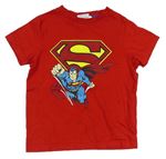 Červené tričko se Supermanem PRIMARK