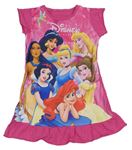 Tmavorůžová tunika s Disney princeznami