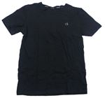 Černé tričko s logem Calvin Klein