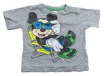 Šedé tričko Mickey mouse C&A