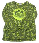 Zelené triko s dinosaury Kiki&Koko