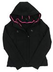 Černá softshellová bunda s kapucí Zara