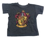 Šedé tričko Harry Potter 