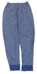 Modro-bílé pruhované pyžamové kalhoty C&A