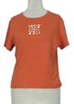 Dámské oranžové tričko s logem Levi´s 