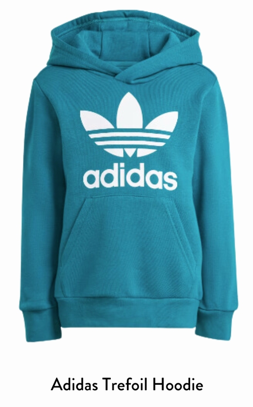 mikina s třemi pruhy Adidas Trefoil Hoodie