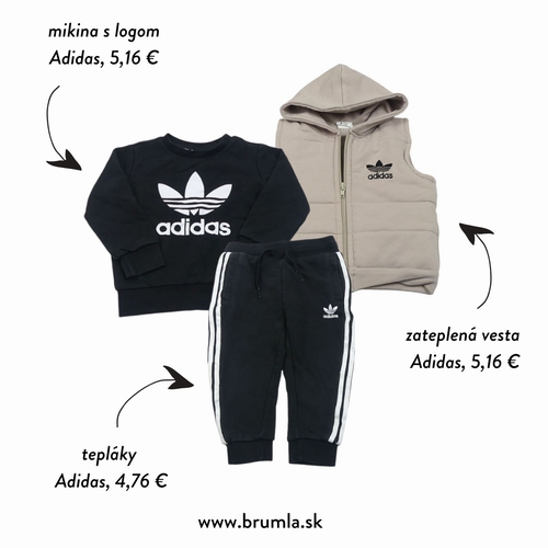 Adidas mikina, tepláky