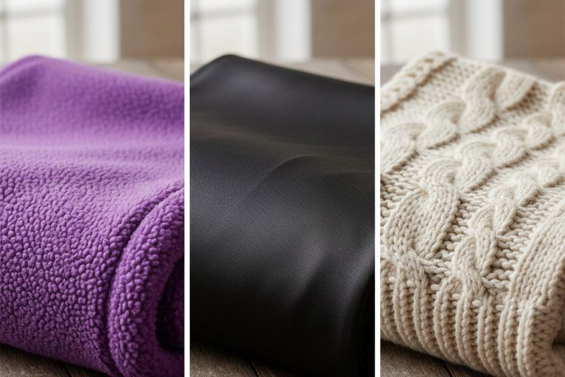 Materiály dětského oblečení, koláž