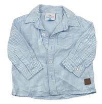 Bílo-modrá kostkovaná košile Topomini