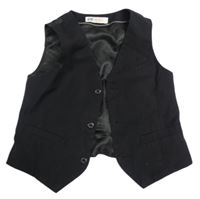 Černá společenská vesta H&M
