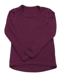 Tmavovínové spodní triko TCM