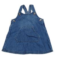 Modré riflové laclové šaty LC Waikiki