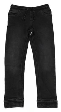 Tmavošedé teplákové zateplené cuff rifle Pepperts