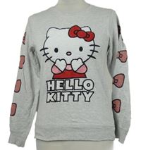 Dámská šedá mikina s Hello Kitty Love to Lounge
