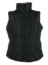 Dámská černá šusťáková zateplená vesta Store Twenty One 