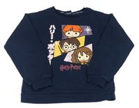 Tmavomodrá mikina s Harry Potterem Primark