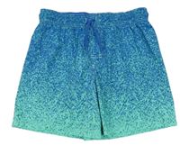 Modro-zelené plážové kraťasy H&M