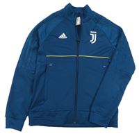 Petrolejová propínací sportovní mikina Juventus Adidas