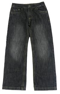 Černé melírované straight rifle Denim Co.