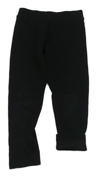 Černé zateplené legíny Primark