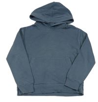 Modrošedá mikina s kapucí H&M