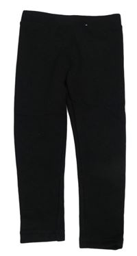 Černé zateplené legíny Primark