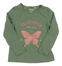 Khaki triko s motýlem Orchestra