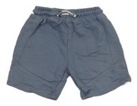 Šedomodré teplákové kraťasy George