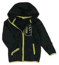 Černá softshellová funkční bunda s kapucí Crivit