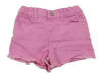 Růžové riflové kraťasy Denim Co.