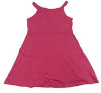Růžové bavlněné šaty Matalan