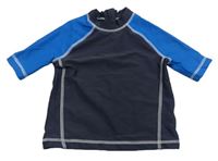 Šedo-modré UV tričko Primark