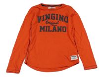 Červené triko s nápisem Vingino