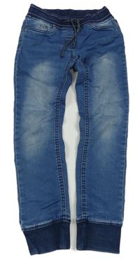 Světlemodré teplákové rifle Yigga 