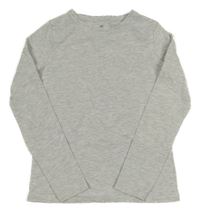 Šedé melírované triko H&M