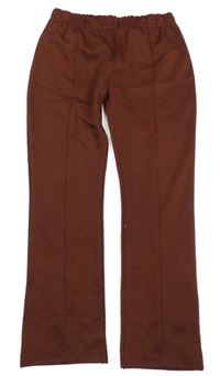 Rezavé teplákové kalhoty Zeeman 