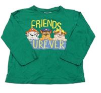Zelené triko a Paw Patrol Nickelodeon