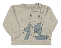 Béžová mikina Peter Rabbit