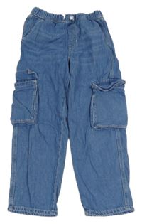 Modré caggo PULL ON rifle H&M