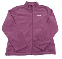 Švestková fleecová funkční propínací mikina s logem REGATTA