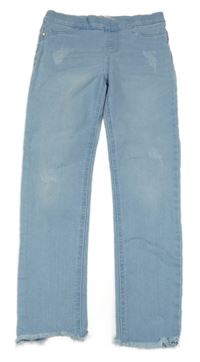 Světlemodré riflové džegíny ošoupaného vzhledu Denim Co.