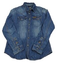 Modrá riflová košile Zara