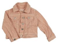 Růžová riflová bunda Next